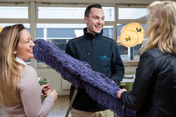 Bodenwischer für Großflächen